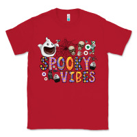 Red spooky vibes Classic Tee - CowhideDigitalArt