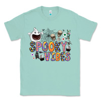 Seafoam spooky vibes Classic Tee - CowhideDigitalArt