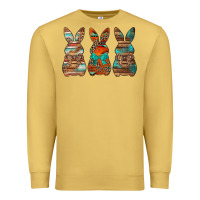 Antique Gold western easter bunnies Premium Sweatshirt - Jasminsmagicworld