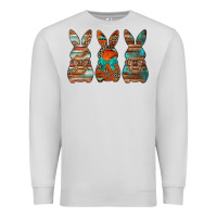 Dove Grey western easter bunnies Premium Sweatshirt - Jasminsmagicworld