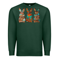 Sports Green western easter bunnies Premium Sweatshirt - Jasminsmagicworld