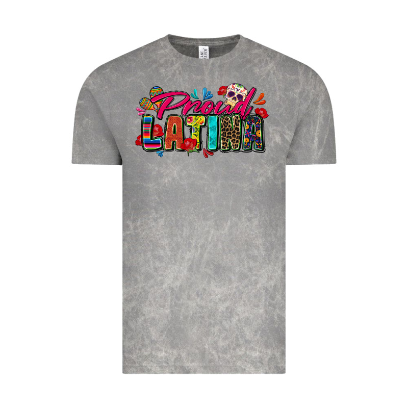 Proud Latina Vintage Tee by Zillion Design Studio | Teevron