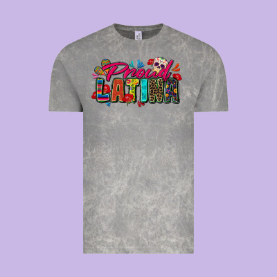 Proud Latina Vintage Tee Designed By Zillion Design Studio