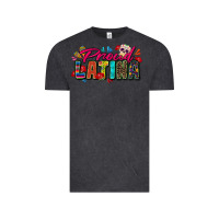 Vintage Black proud latina Vintage Tee - Zillion Design Studio
