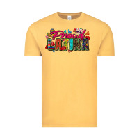 Vintage Mustard proud latina Vintage Tee - Zillion Design Studio