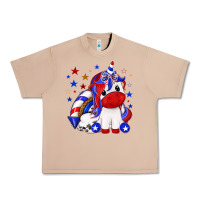 Burro 4th of july american unicorn Urban Heavy Tee - texasbilliewilder