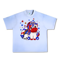 Grape Ice 4th of july american unicorn Urban Heavy Tee - texasbilliewilder