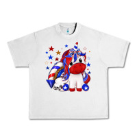 Lunar Rock 4th of july american unicorn Urban Heavy Tee - texasbilliewilder