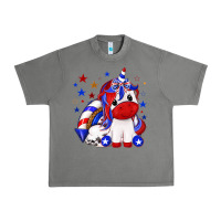 Tornado 4th of july american unicorn Urban Heavy Tee - texasbilliewilder