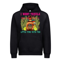 Black i want tequila little time with you Urban Hoodie - LillyAllenDesigns