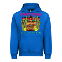 Cobalt i want tequila little time with you Urban Hoodie - LillyAllenDesigns