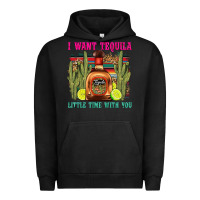 Pigment Black i want tequila little time with you Urban Hoodie - LillyAllenDesigns