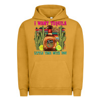 Pigment Peanut Butter i want tequila little time with you Urban Hoodie - LillyAllenDesigns