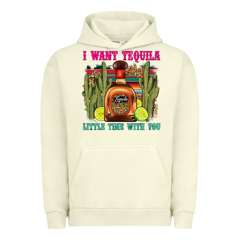 I Want Tequila Little Time With You Urban Hoodie by LillyAllenDesigns | Teevron
