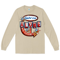 Mushroom leave me alone anti valentines day Long Sleeve Tee - FaDigitalArtStudio