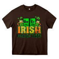 Chocolate Brown Beer Irish Periodic table St. Patrick's Heavy Core Tee - LillyAllenDesigns