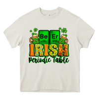 Cream Beer Irish Periodic table St. Patrick's Heavy Core Tee - LillyAllenDesigns