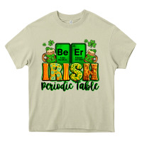 Mossy Beer Irish Periodic table St. Patrick's Heavy Core Tee - LillyAllenDesigns