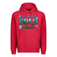 Cardinal baby its cold outside Premium Hoodie - NancyCooperArtShop