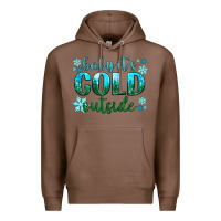 Chestnut baby its cold outside Premium Hoodie - NancyCooperArtShop