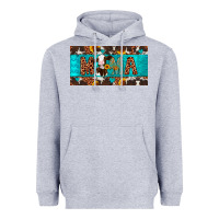 Heather Grey mama holstein cow license plate Heavyweight Hoodie - Artiststas