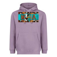Lavender mama holstein cow license plate Heavyweight Hoodie - Artiststas