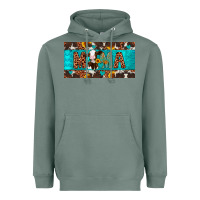 Sage mama holstein cow license plate Heavyweight Hoodie - Artiststas