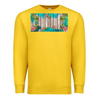 Lemon western floral  license plate template Premium Sweatshirt - BarkalooDesign