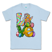 Dusty Blue Love gnome Easter Classic Tee - Neo Western