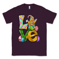 Plum Love gnome Easter Classic Tee - Neo Western