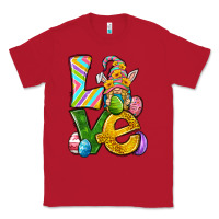 Red Love gnome Easter Classic Tee - Neo Western