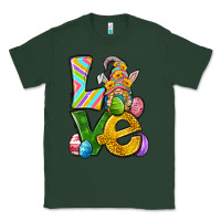 Sports Green Love gnome Easter Classic Tee - Neo Western
