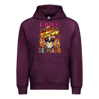 Mauve Wine cinco de mayo Urban Hoodie - LillyAllenDesigns
