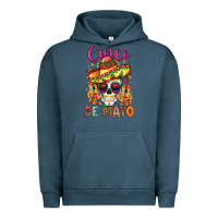 Pigment Midnight Navy cinco de mayo Urban Hoodie - LillyAllenDesigns