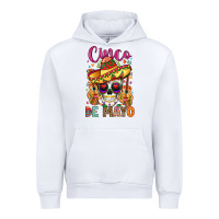 White cinco de mayo Urban Hoodie - LillyAllenDesigns