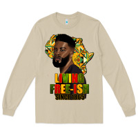Mushroom juneteenth living freeish since 1865 Long Sleeve Tee - HRA Design Shop
