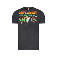 Vintage Black dont worry ive had both my shots Vintage Tee - texasbilliewilder