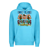 Snow Flakes Christmas Cakes Ado Premium Hoodie | Teevron