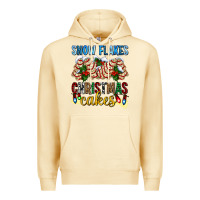 Pina Colada snow flakes christmas cakes ado Premium Hoodie - AdoDesignShop