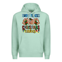 Seafoam snow flakes christmas cakes ado Premium Hoodie - AdoDesignShop