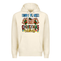 Tofu snow flakes christmas cakes ado Premium Hoodie - AdoDesignShop