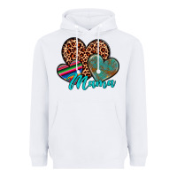 White hearts mama Heavyweight Hoodie - Artiststas