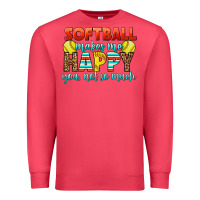 Cardinal Softball Makes Me Happy You, Not So Much Premium Sweatshirt - LillyAllenDesigns