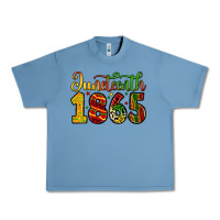 Pebble Blue juneteenth 1865 Urban Heavy Tee - Zillion Design Studio