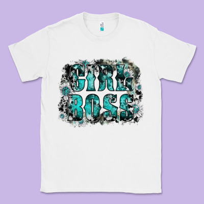 Girl Boss Classic Tee Designed By Sublimationcraftshop
