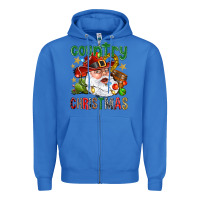 True Royal Country Christmas Zipper Hoodie - BundleAndBundleShop