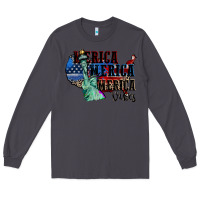 Smoke Merica Merica Merica vibes 4th of july Long Sleeve Tee - CowGirlArtShop