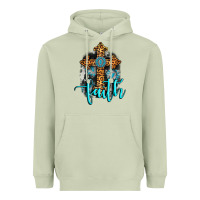Matcha faith western turquoise Heavyweight Hoodie - AdoDesignShop