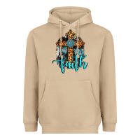 Mushroom faith western turquoise Heavyweight Hoodie - AdoDesignShop