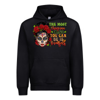 Black the most chingona thing you can be is yourself sug Urban Hoodie - LillyAllenDesigns